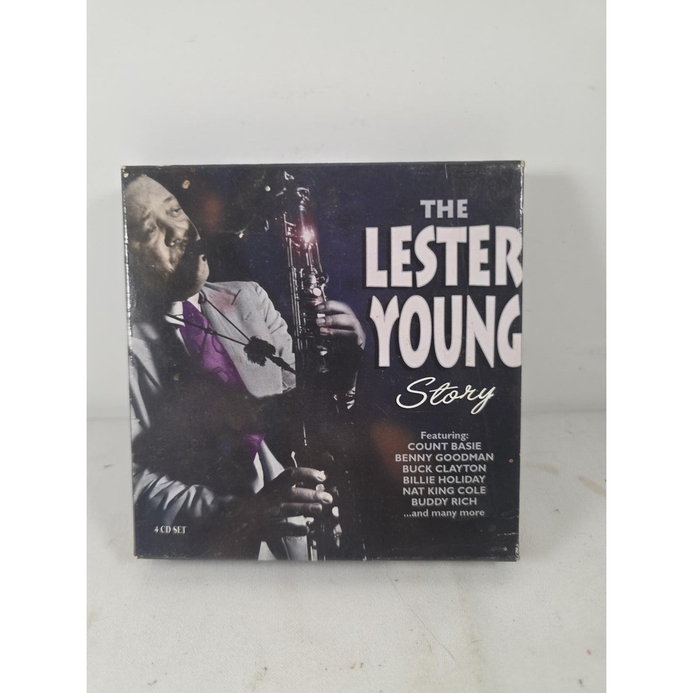 Lester Young Story 4 CD Box Set Proper Records Jazz Billie Holiday Basie